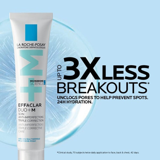 Product image of La Roche-Posay Effaclar Duo+M Anti-Blemish Corrective Gel Moisturiser For Oily, Blemish-Prone Skin 40ml