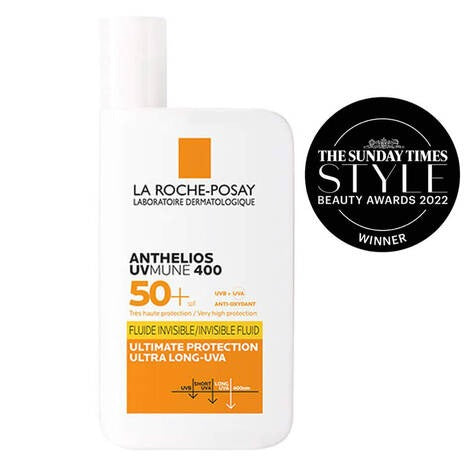 La Roche-Posay Anthelios UVMune 400 Invisible Fluid SPF50+ 50ml