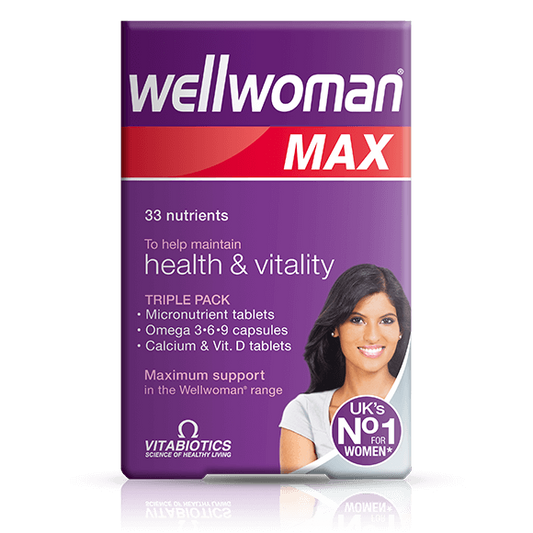Vitabiotics Wellwoman Max - 84 Tablets & Capsules