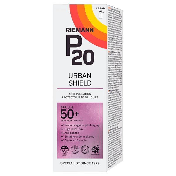Product image of Riemann P20 Urban Shield Face SPF50+ 50g